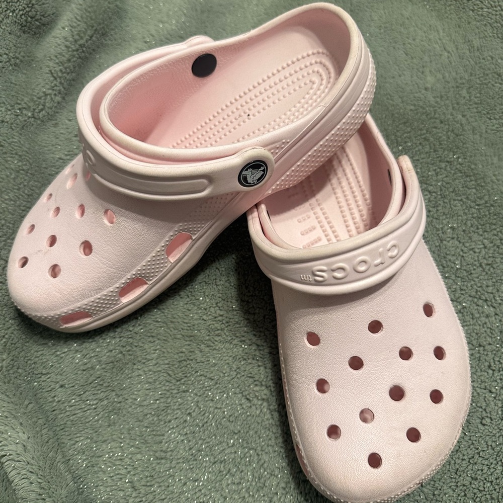 CROCS Kids Light Pink Clogs